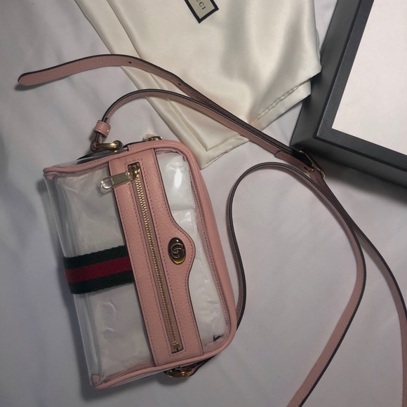 gucci ophidia transparent